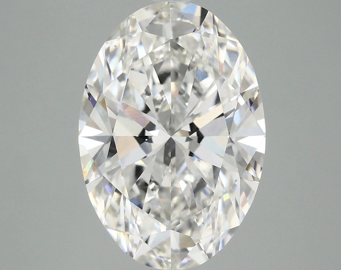 4.01 ct. oval Lab Grown Diamond front image