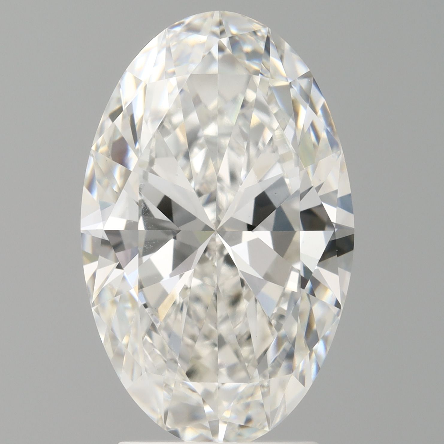 3.07 ct. oval Lab Grown Diamond front image