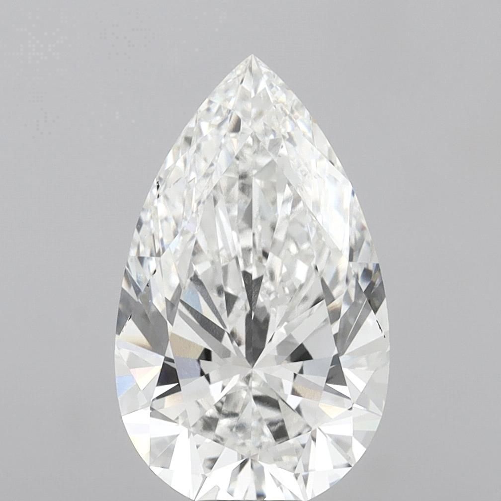 9.03 ct. pear Lab Grown Diamond front image