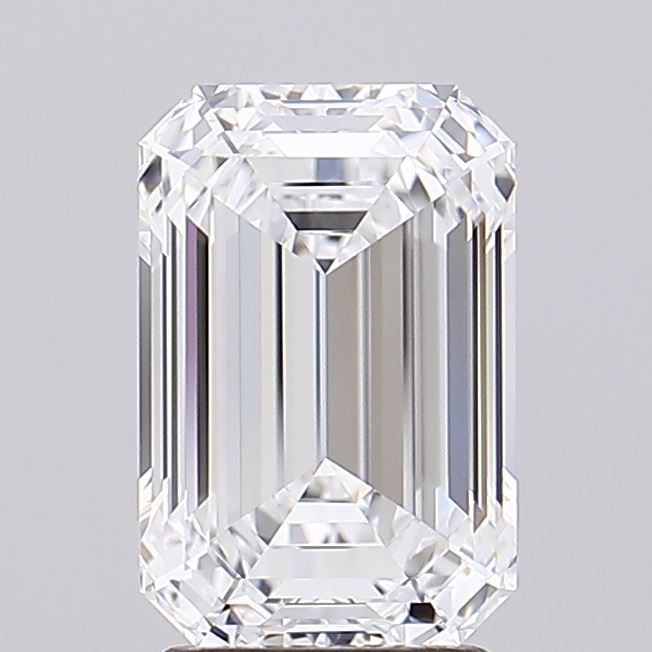 3.22 ct. emerald Lab Grown Diamond front image