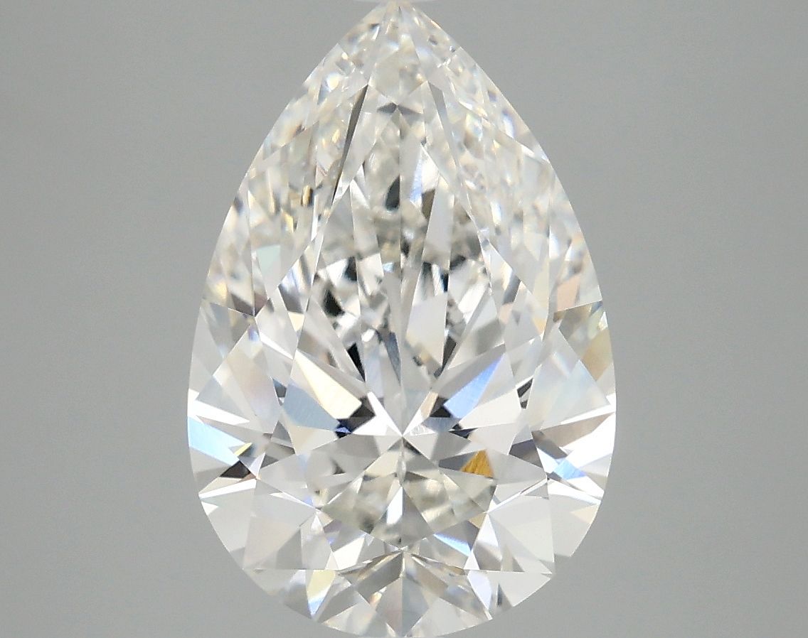 4.02 ct. pear Lab Grown Diamond front image