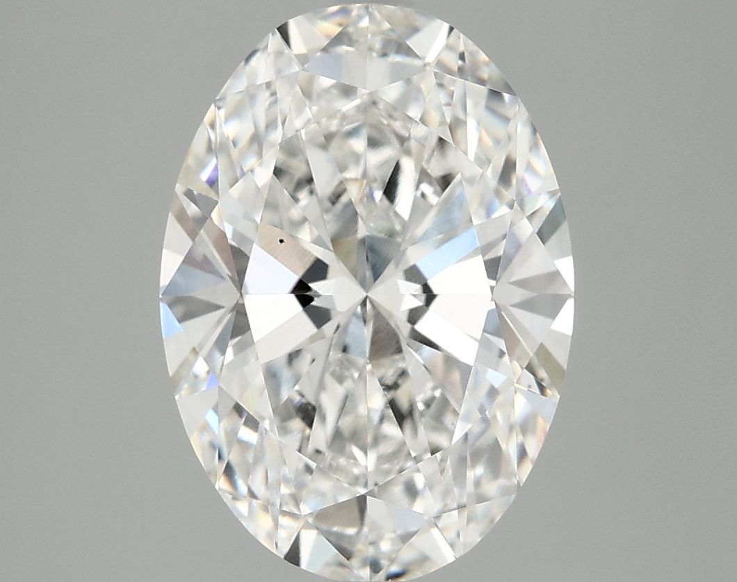 3.72 ct. oval Lab Grown Diamond front image