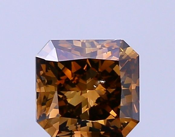 1.51 Carat Radiant Diamond Fancy Brown SI1
