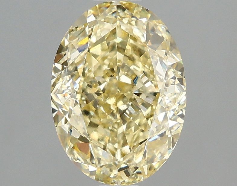 2.10 ct. oval Lab Grown Diamond front image