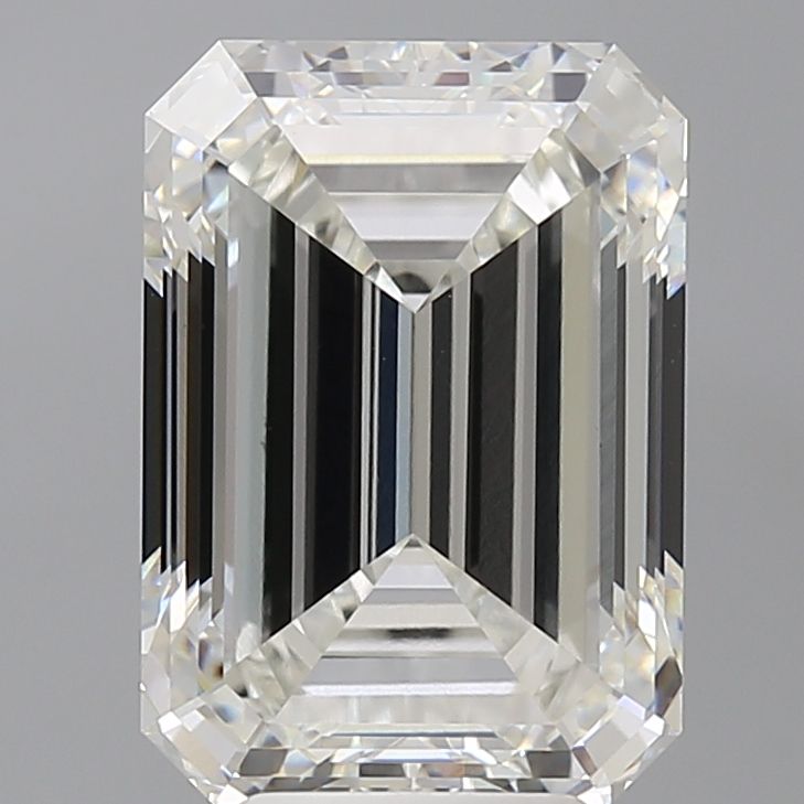6.03 ct. emerald Lab Grown Diamond front image