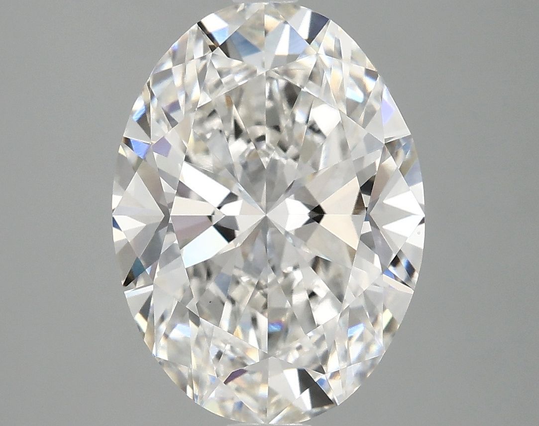 3.89 ct. oval Lab Grown Diamond front image
