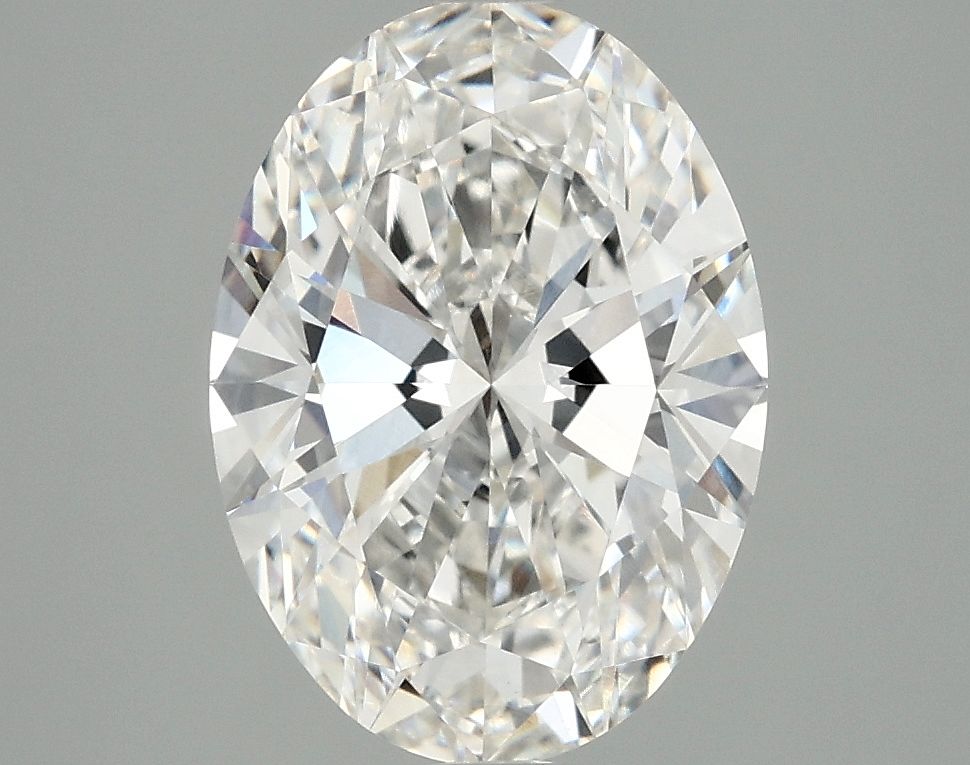 3.01 ct. oval Lab Grown Diamond front image