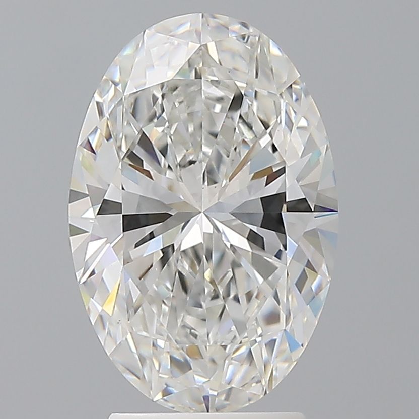 3.09 ct. oval Lab Grown Diamond front image