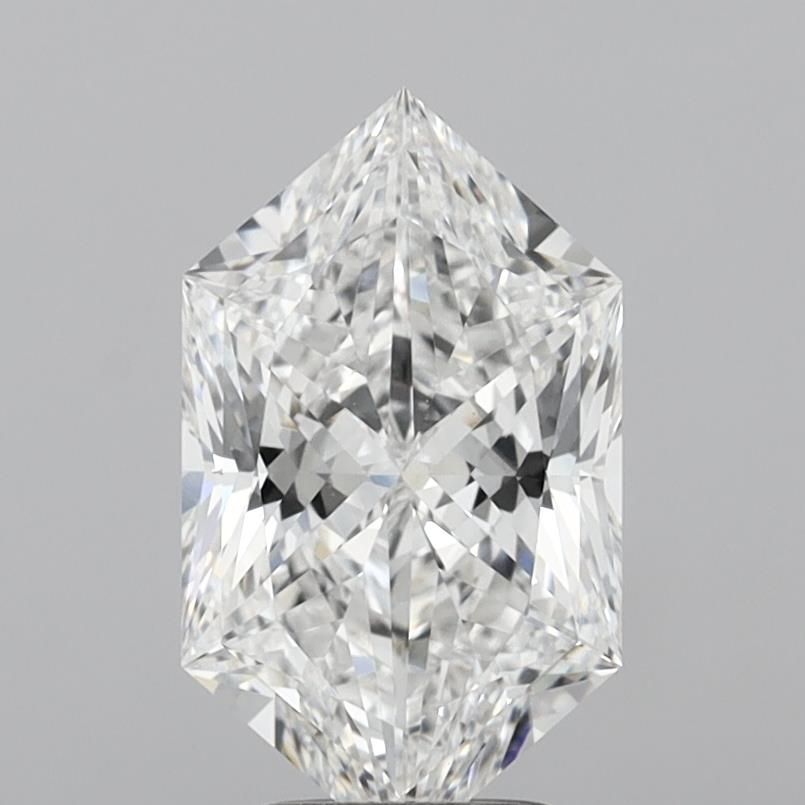 3.08 ct lab-grown Hexagonal Diamond