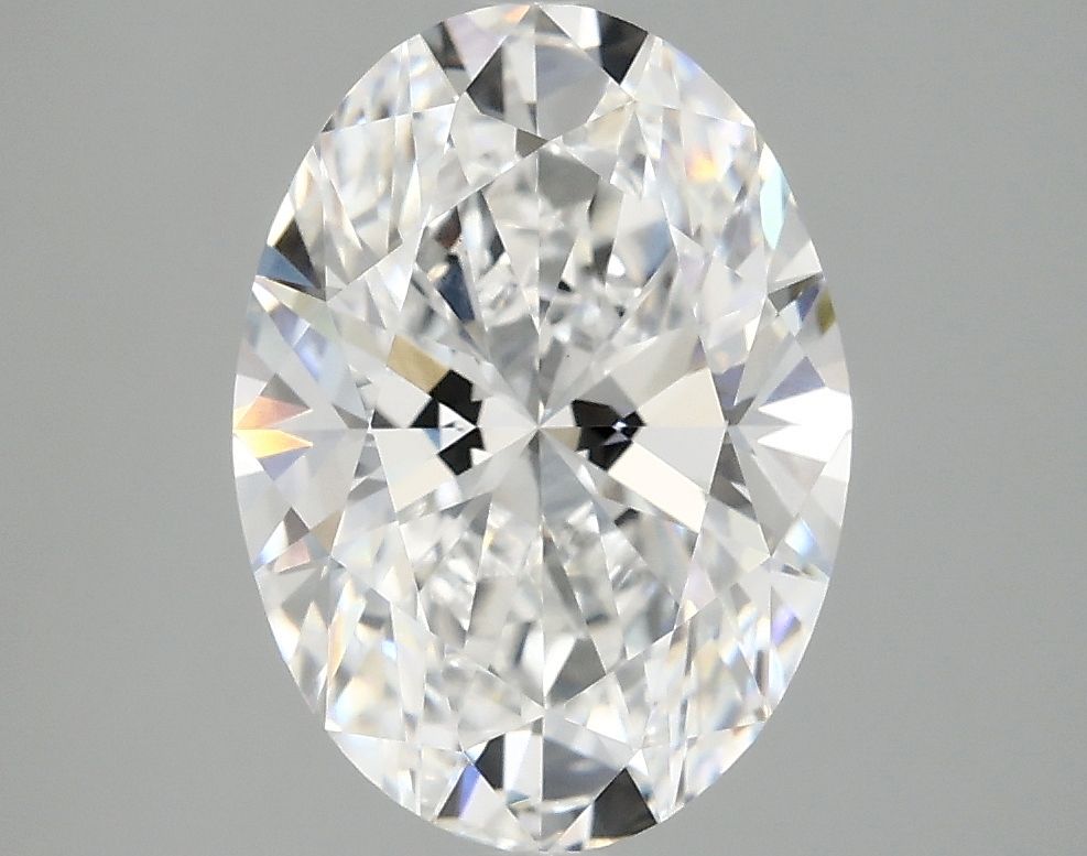 3.09 ct. oval Lab Grown Diamond front image