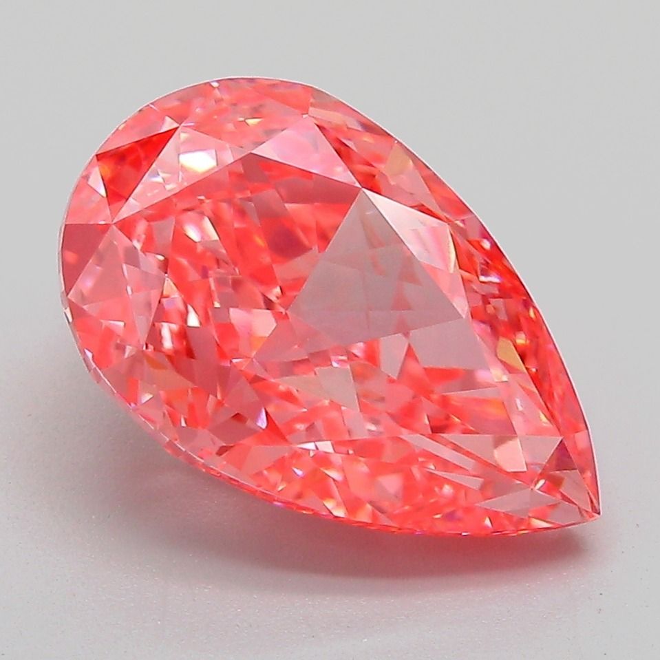 4.11 ct. pear Lab Grown Diamond front image