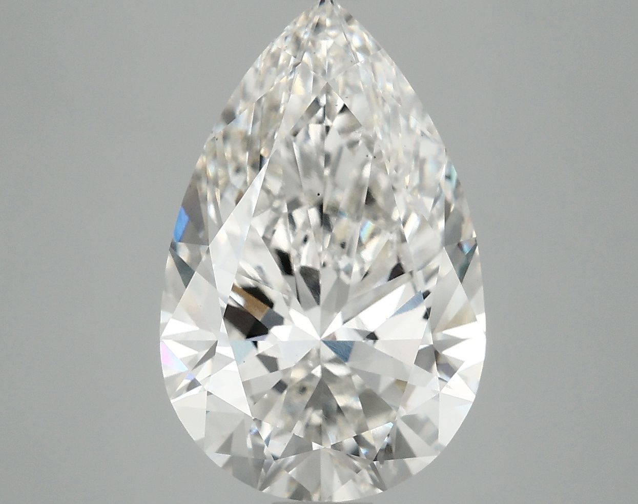 5.02 ct. pear Lab Grown Diamond front image