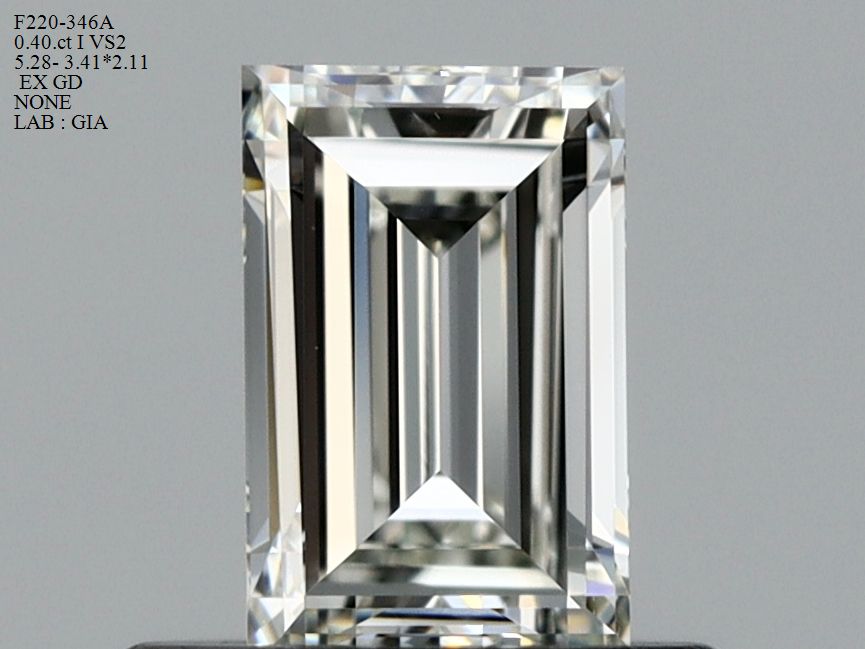 0.4 ct Baguette Diamond