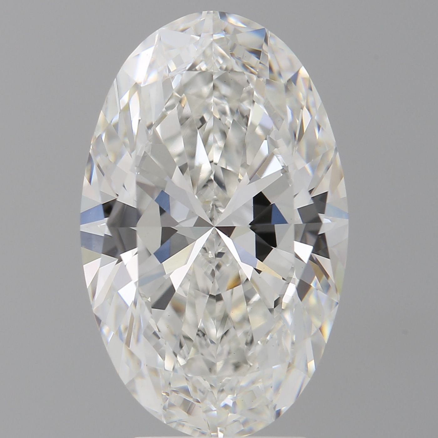 5.10 ct. oval Lab Grown Diamond front image