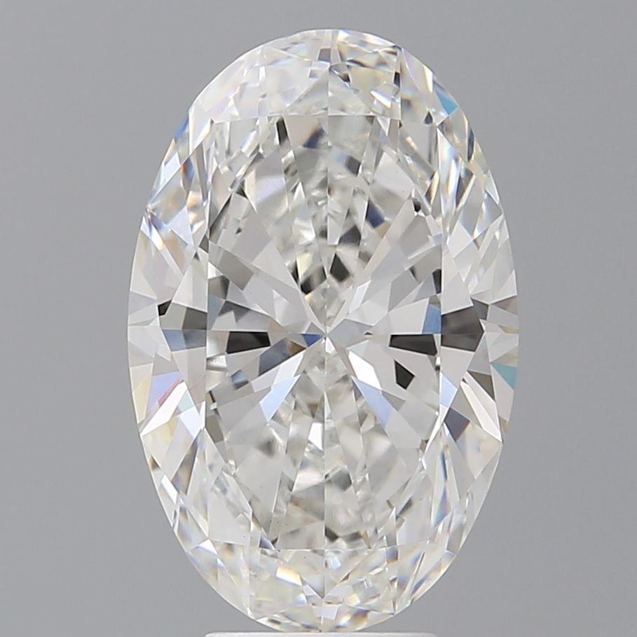 6.05 ct. oval Lab Grown Diamond front image