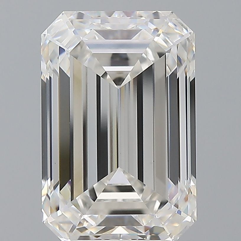5.09 ct. emerald Lab Grown Diamond front image