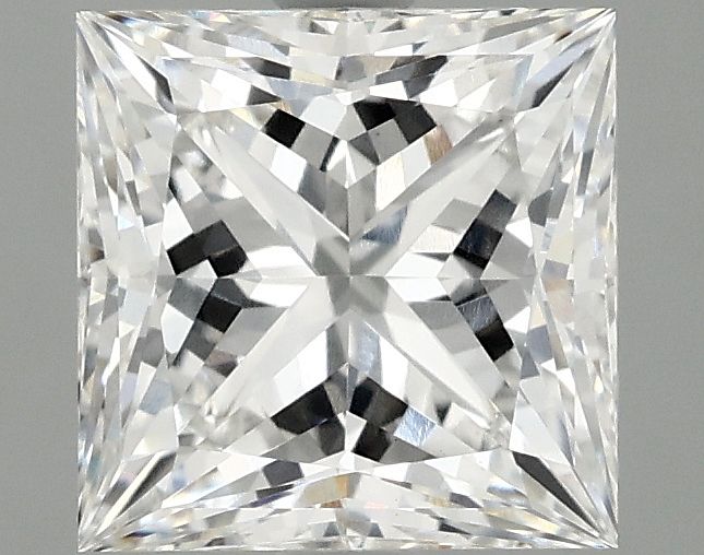 2.10 ct. princess Lab Grown Diamond front image