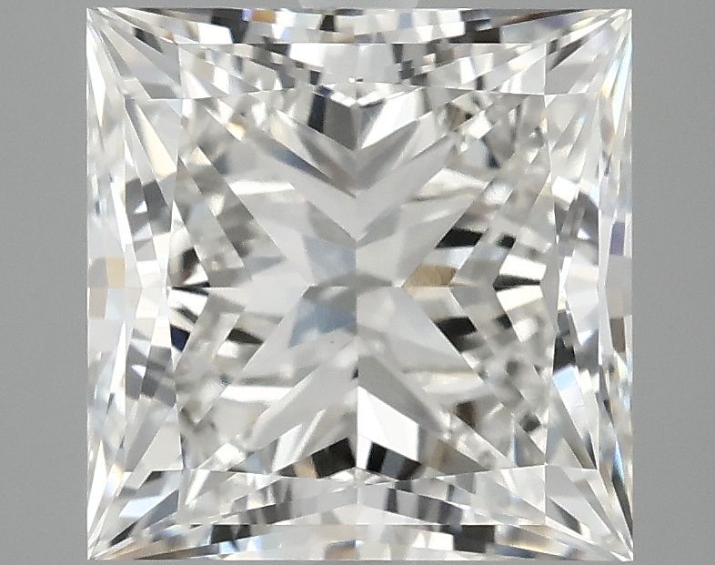 4.12 ct. princess Lab Grown Diamond front image
