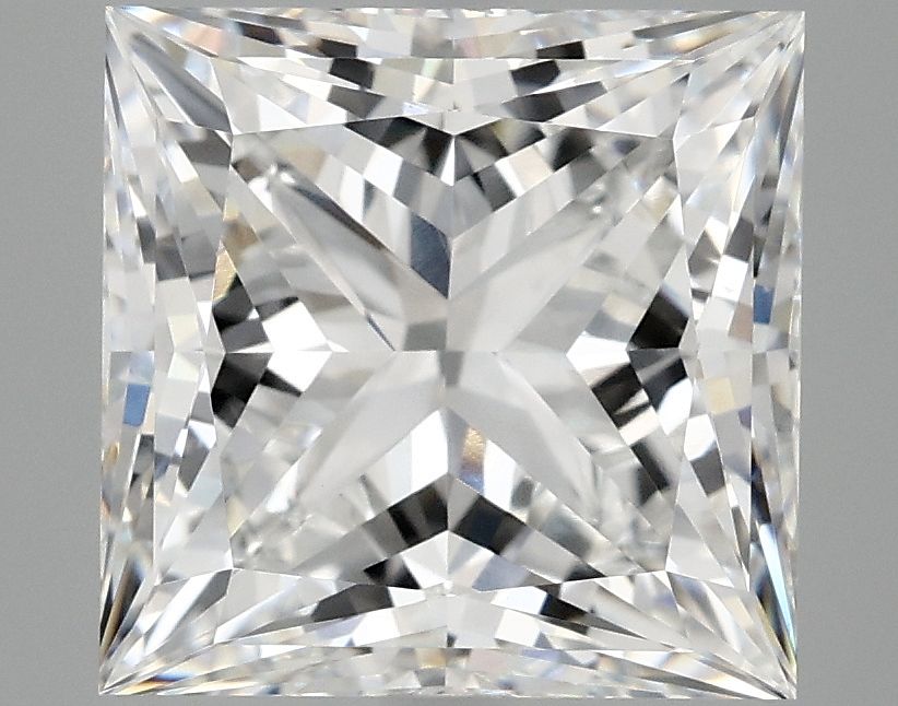 4.80 ct. princess Lab Grown Diamond front image