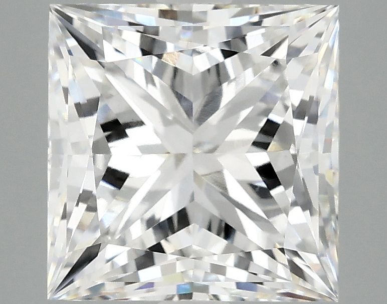 4.18 ct. princess Lab Grown Diamond front image