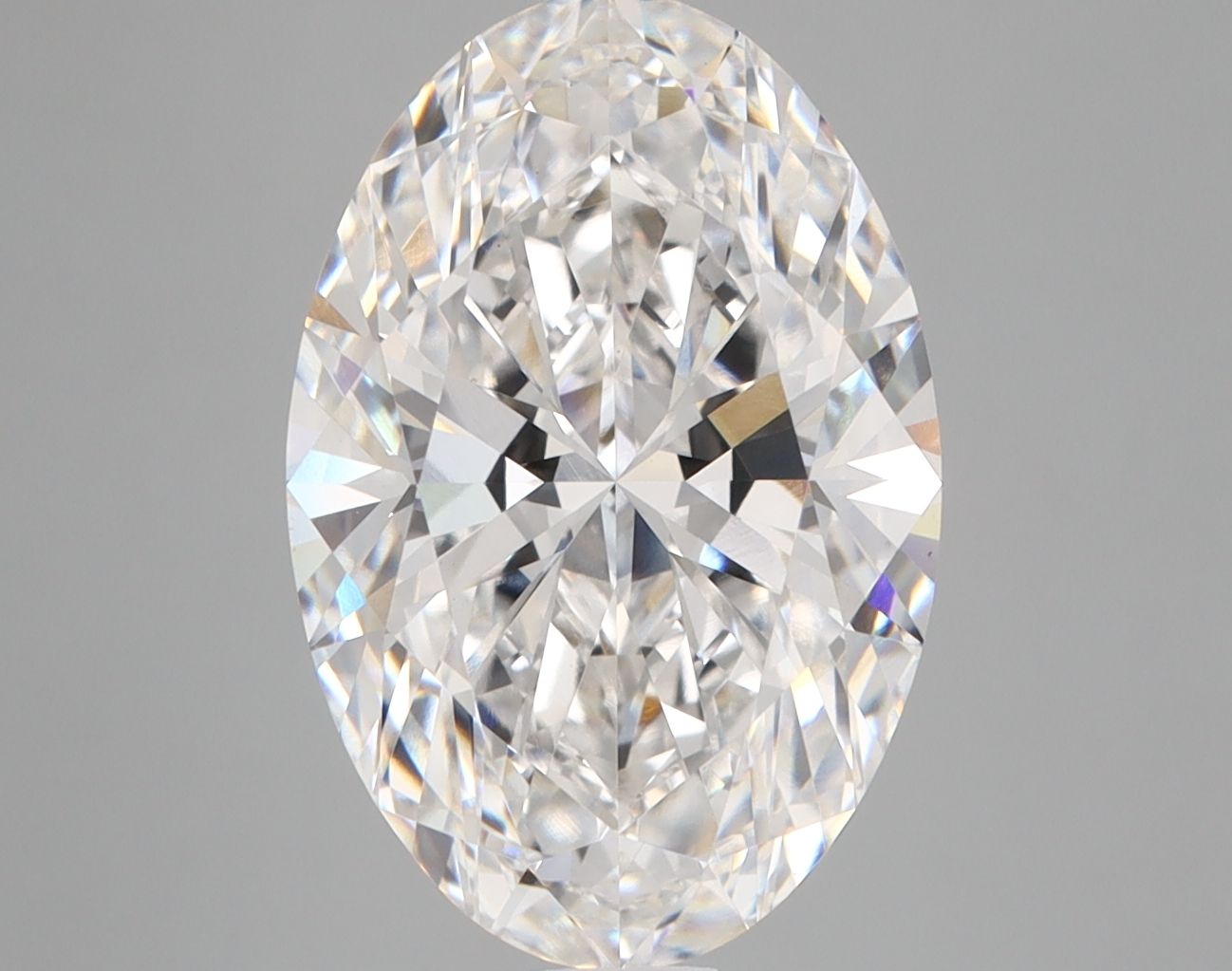 5.09 ct. oval Lab Grown Diamond front image