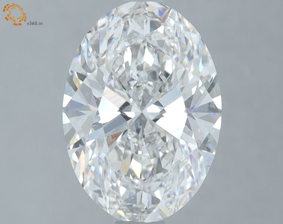 2.02 ct. oval Lab Grown Diamond front image
