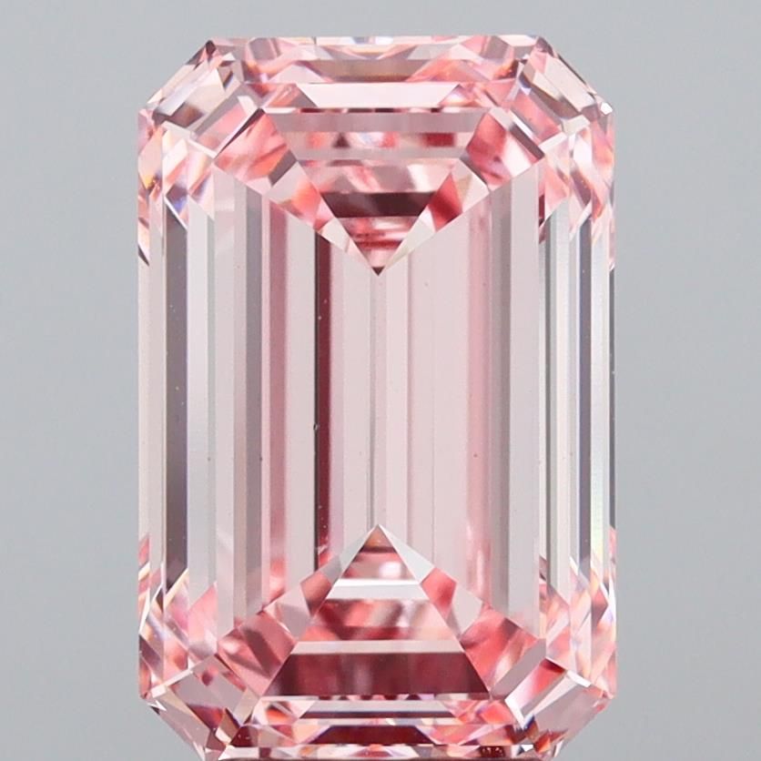 4.55 ct. emerald Lab Grown Diamond front image