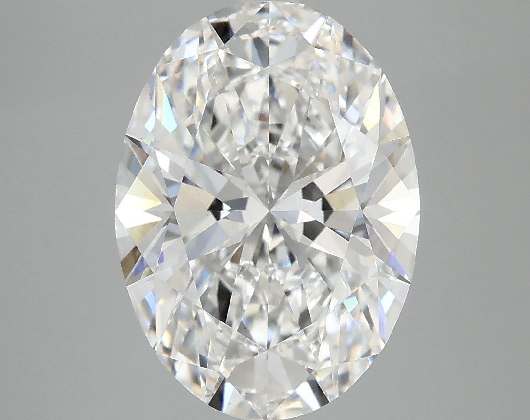4.10 ct. oval Lab Grown Diamond front image