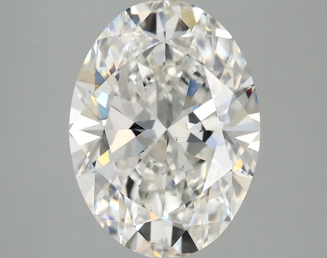 3.84 ct. oval Lab Grown Diamond front image
