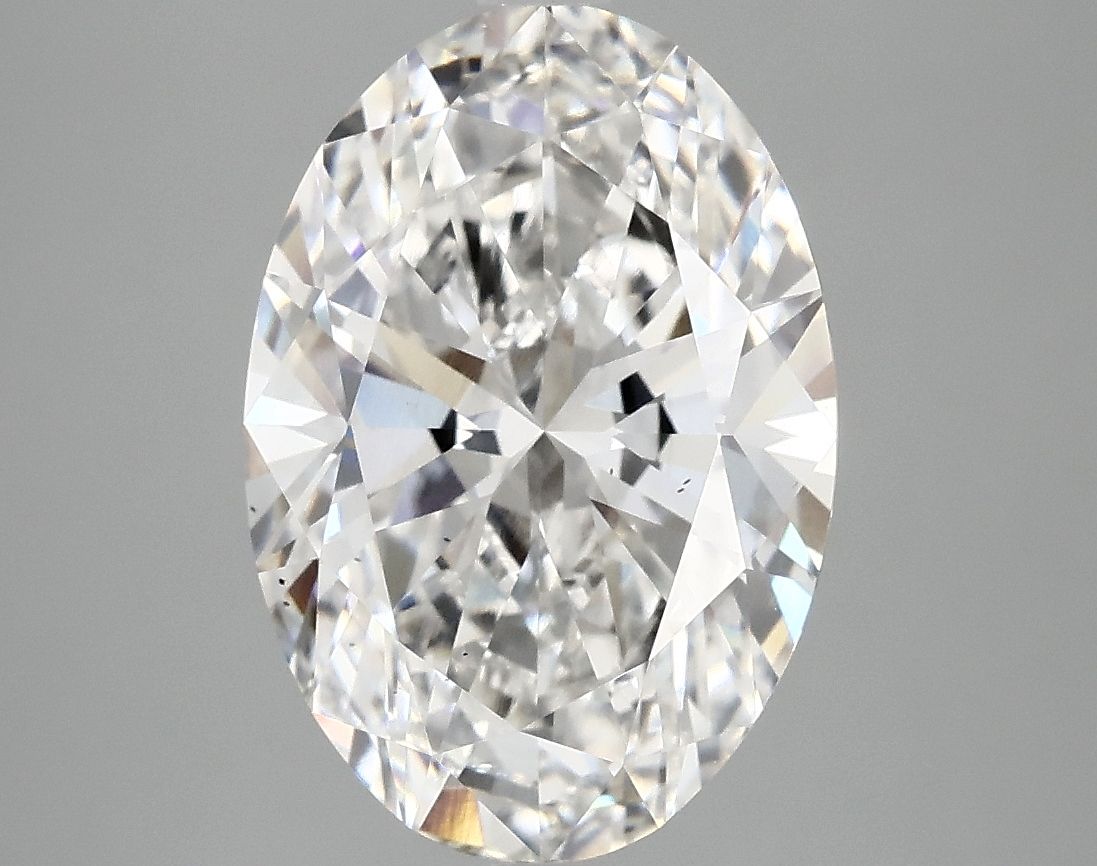4.09 ct. oval Lab Grown Diamond front image