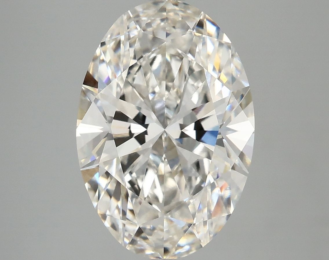 4.08 ct. oval Lab Grown Diamond front image