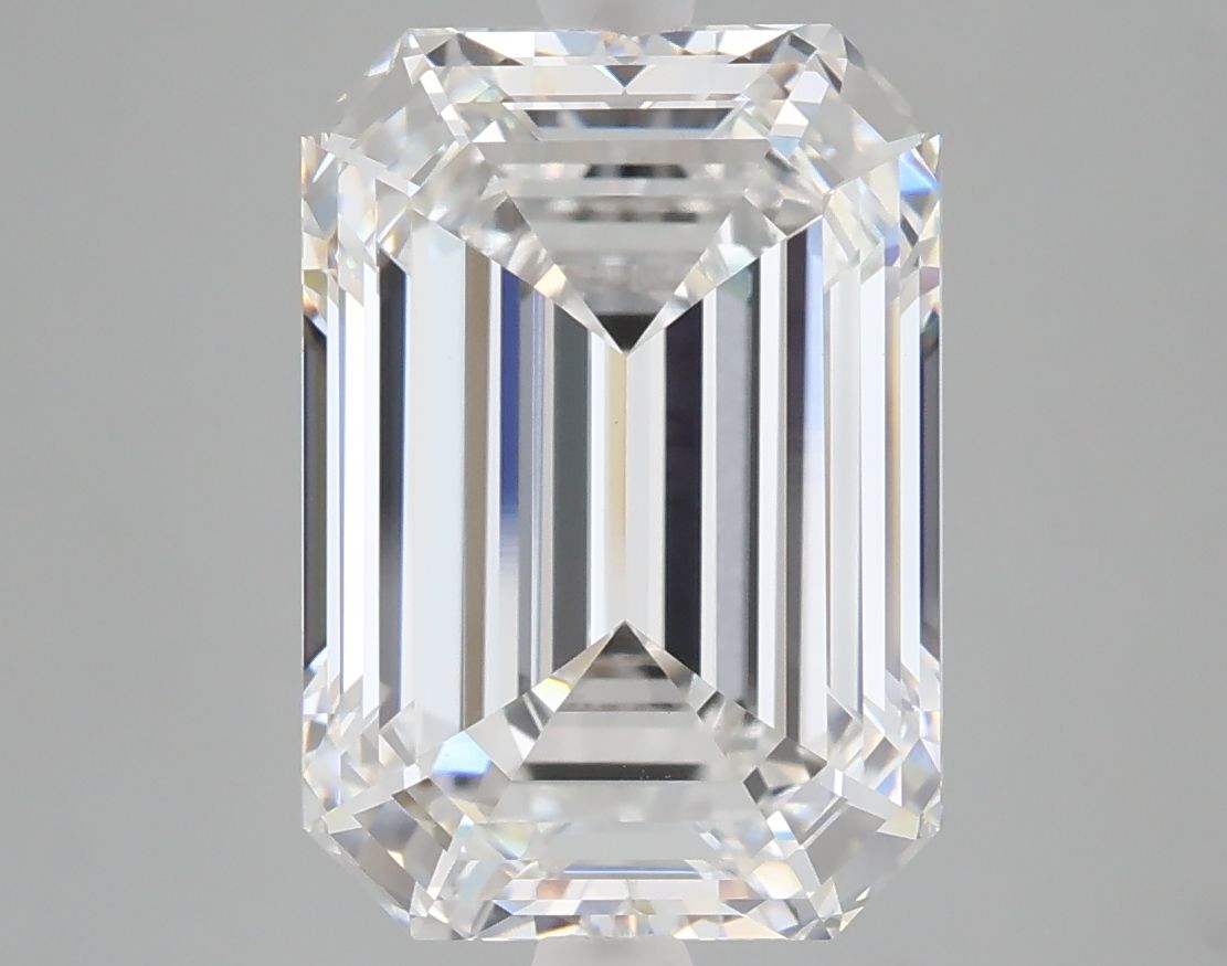 6.02 ct. emerald Lab Grown Diamond front image