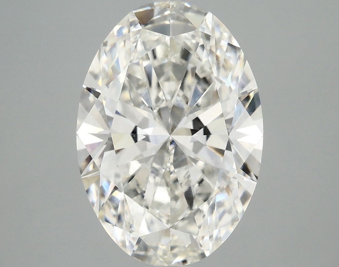 3.91 ct. oval Lab Grown Diamond front image