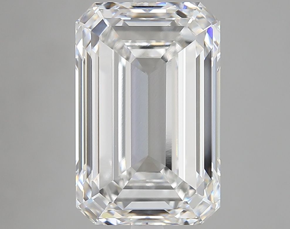 6.01 ct. emerald Lab Grown Diamond front image