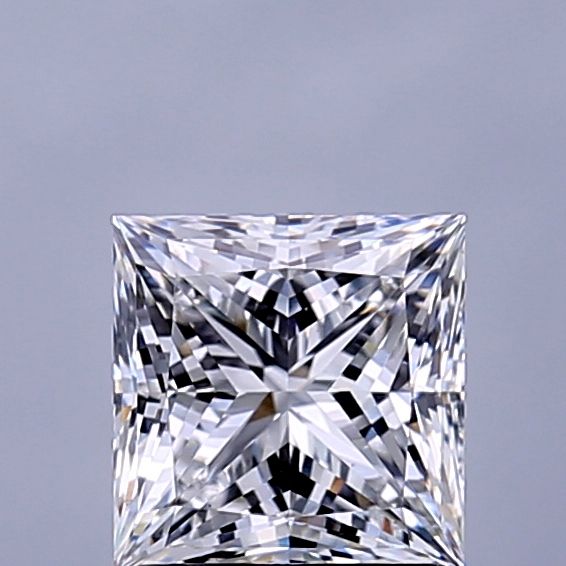 1.57 ct. princess Lab Grown Diamond front image