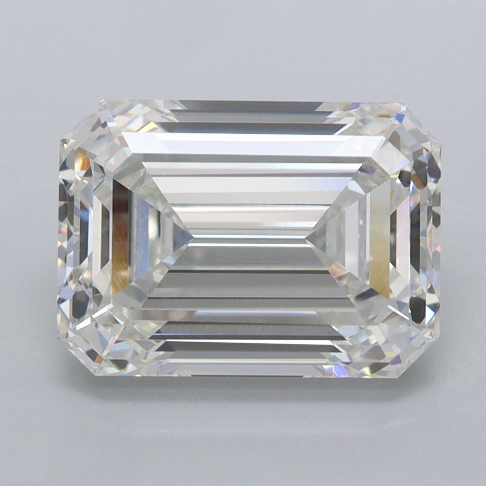 3.92 ct. emerald Lab Grown Diamond front image