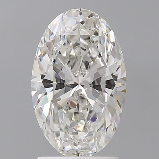 2.10 ct. oval Lab Grown Diamond front image