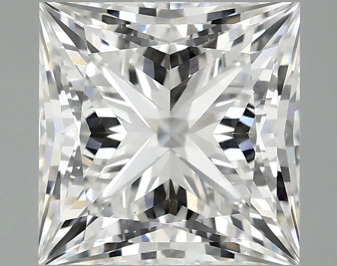 2.10 ct. princess Lab Grown Diamond front image