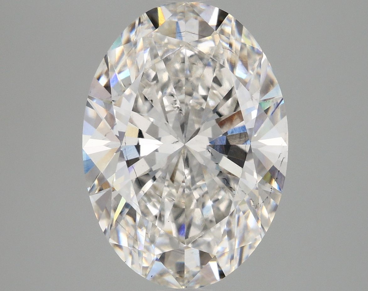 5.02 ct. oval Lab Grown Diamond front image