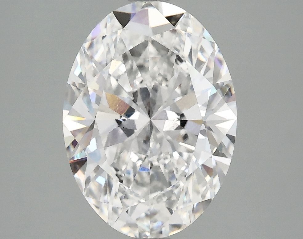 3.02 ct. oval Lab Grown Diamond front image