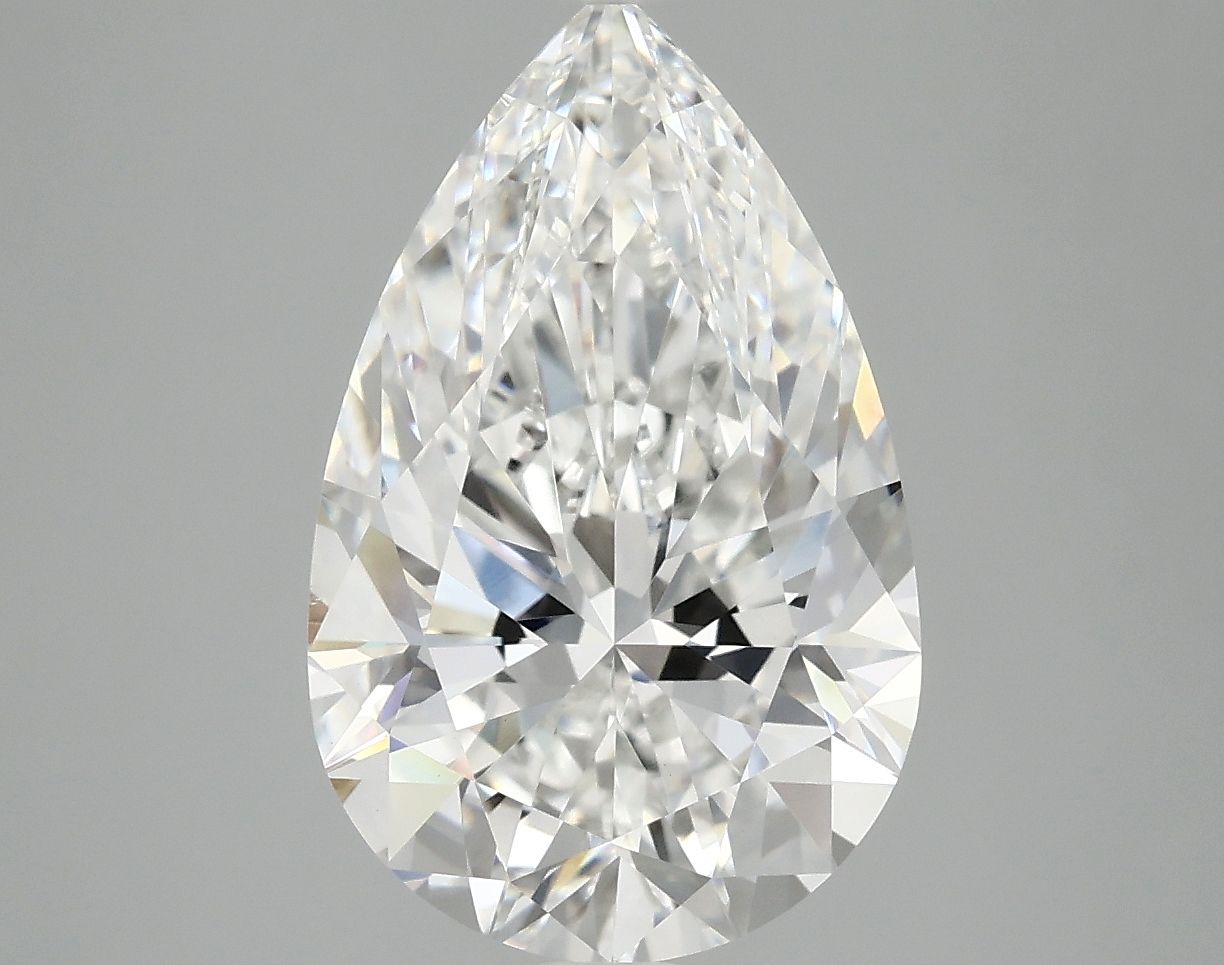 4.10 ct. pear Lab Grown Diamond front image