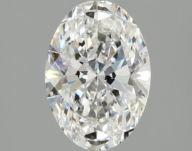 1.36 ct. oval Lab Grown Diamond front image