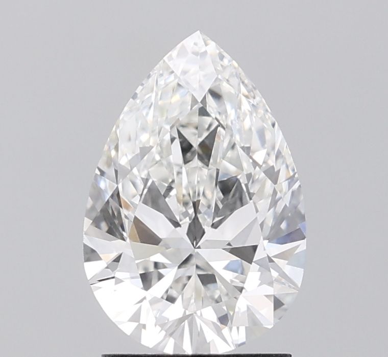 1.70 ct. pear Lab Grown Diamond front image