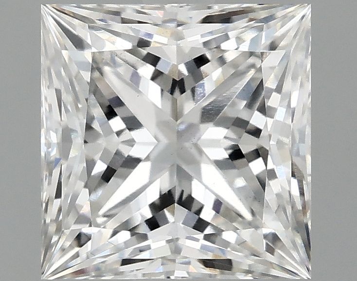 2.08 ct. princess Lab Grown Diamond front image
