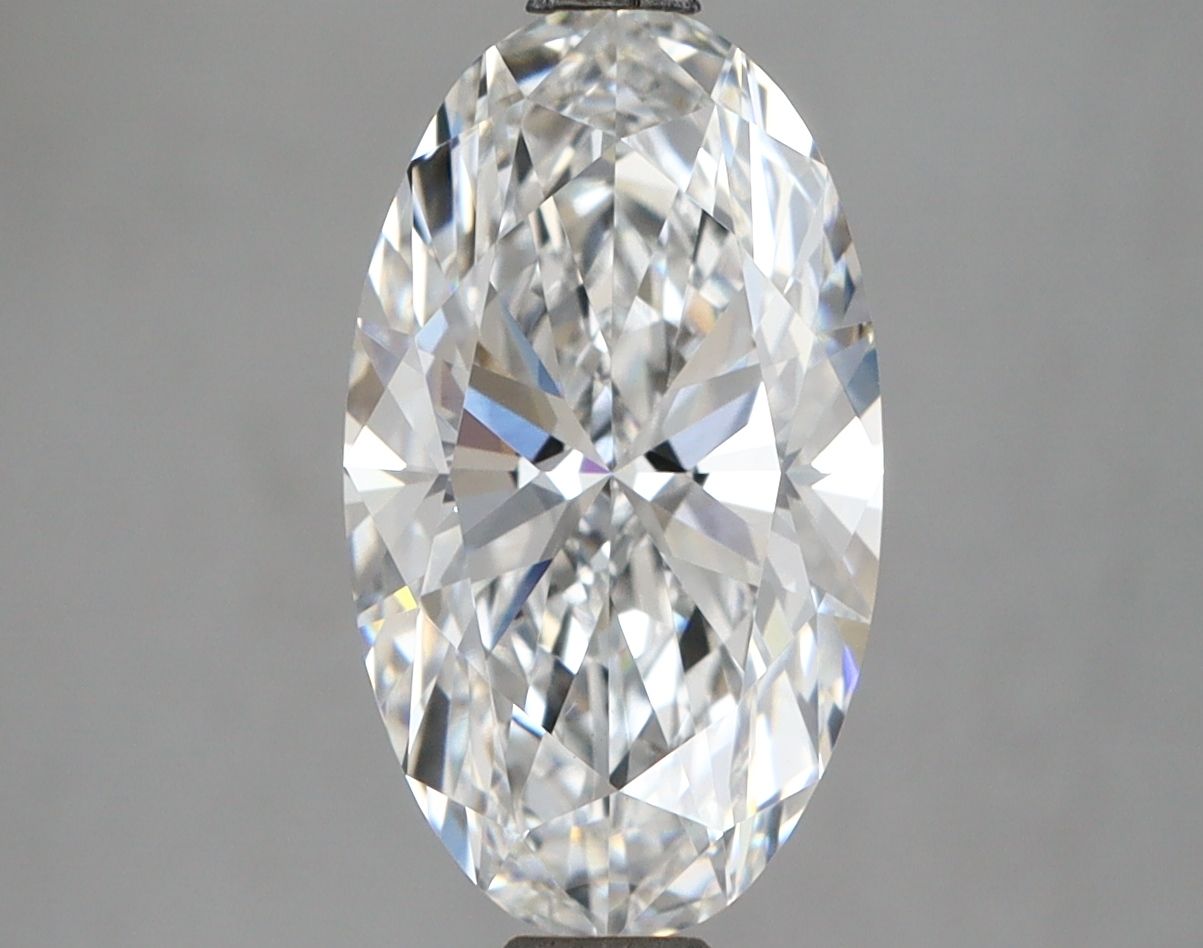 2.45 ct. oval Lab Grown Diamond front image