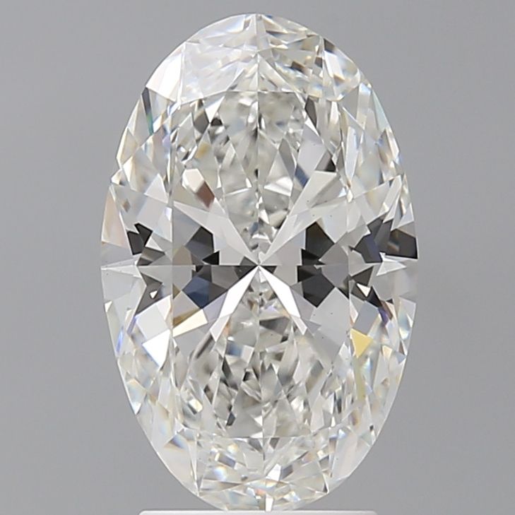 3.03 ct. oval Lab Grown Diamond front image
