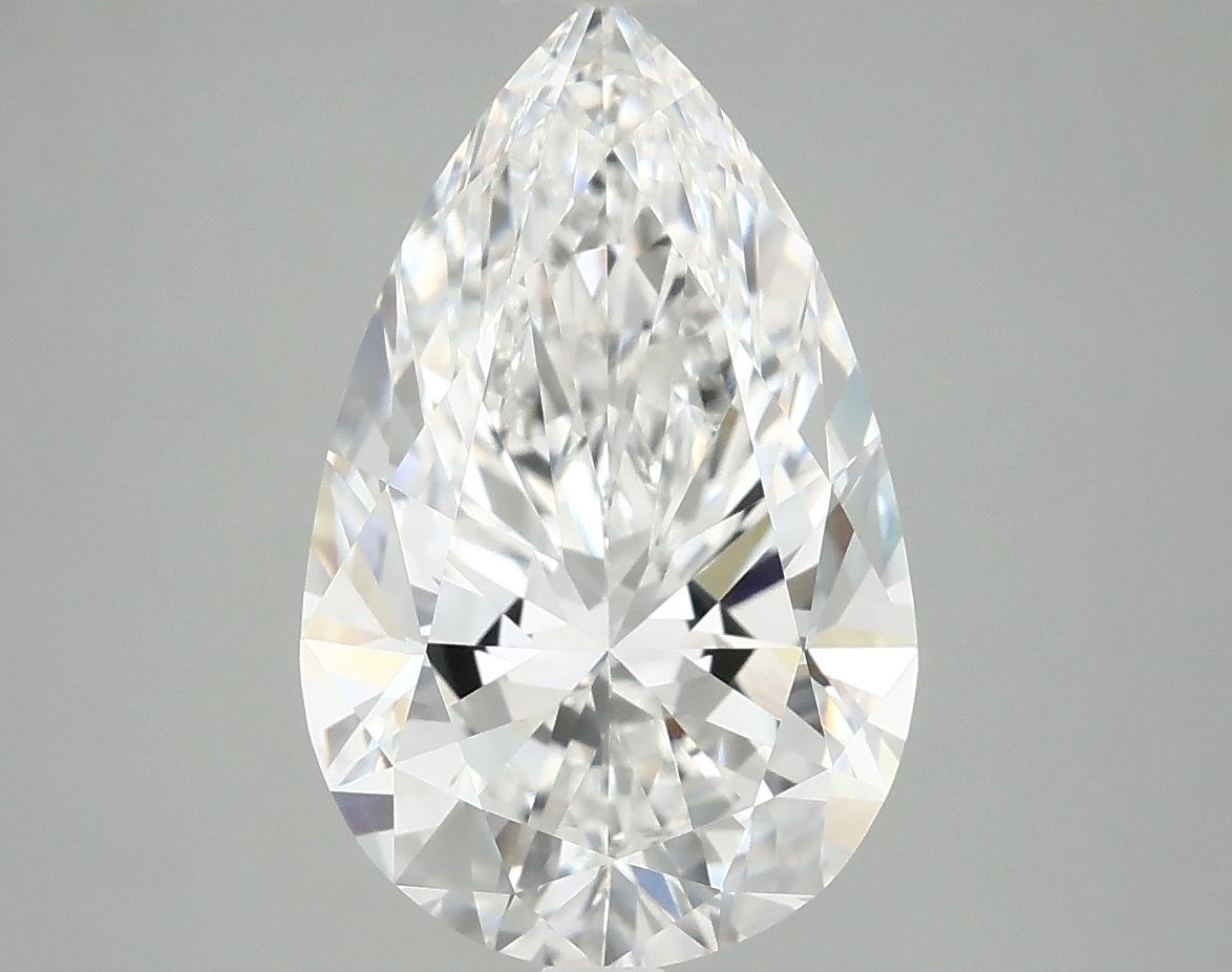 4.10 ct. pear Lab Grown Diamond front image