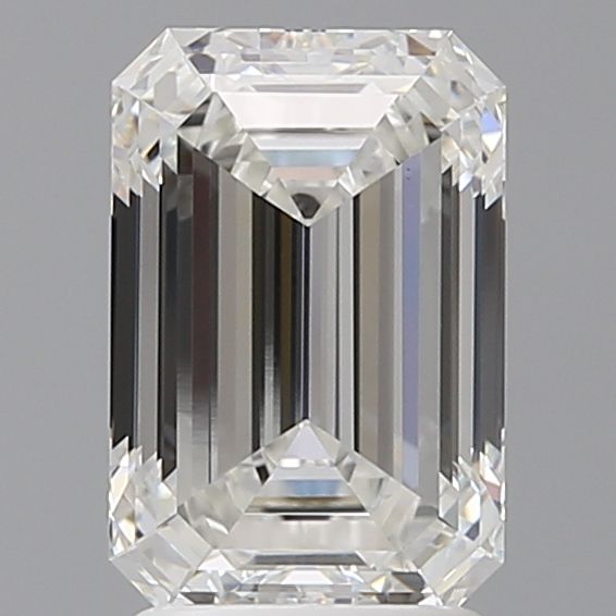 2.56 ct. emerald Lab Grown Diamond front image