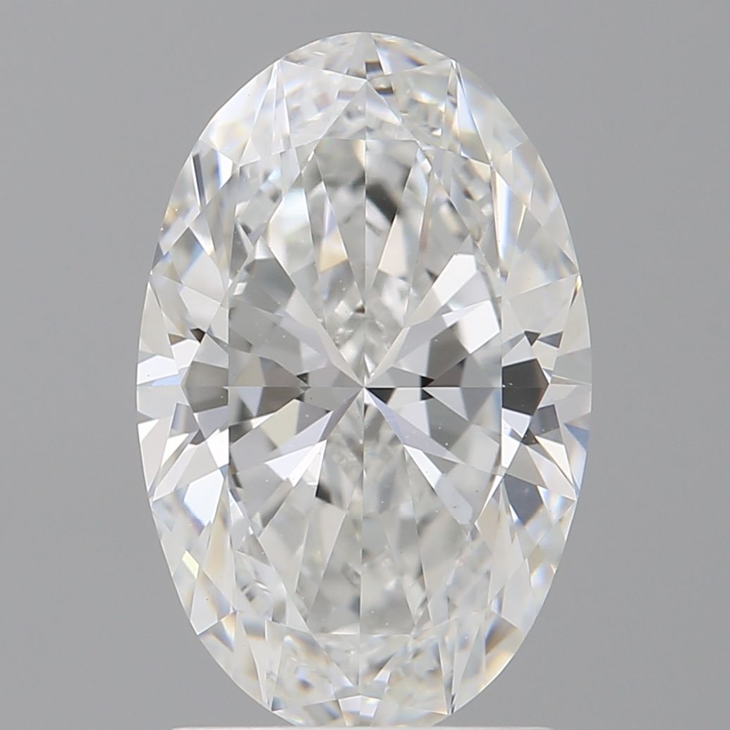 2.09 ct. oval Lab Grown Diamond front image
