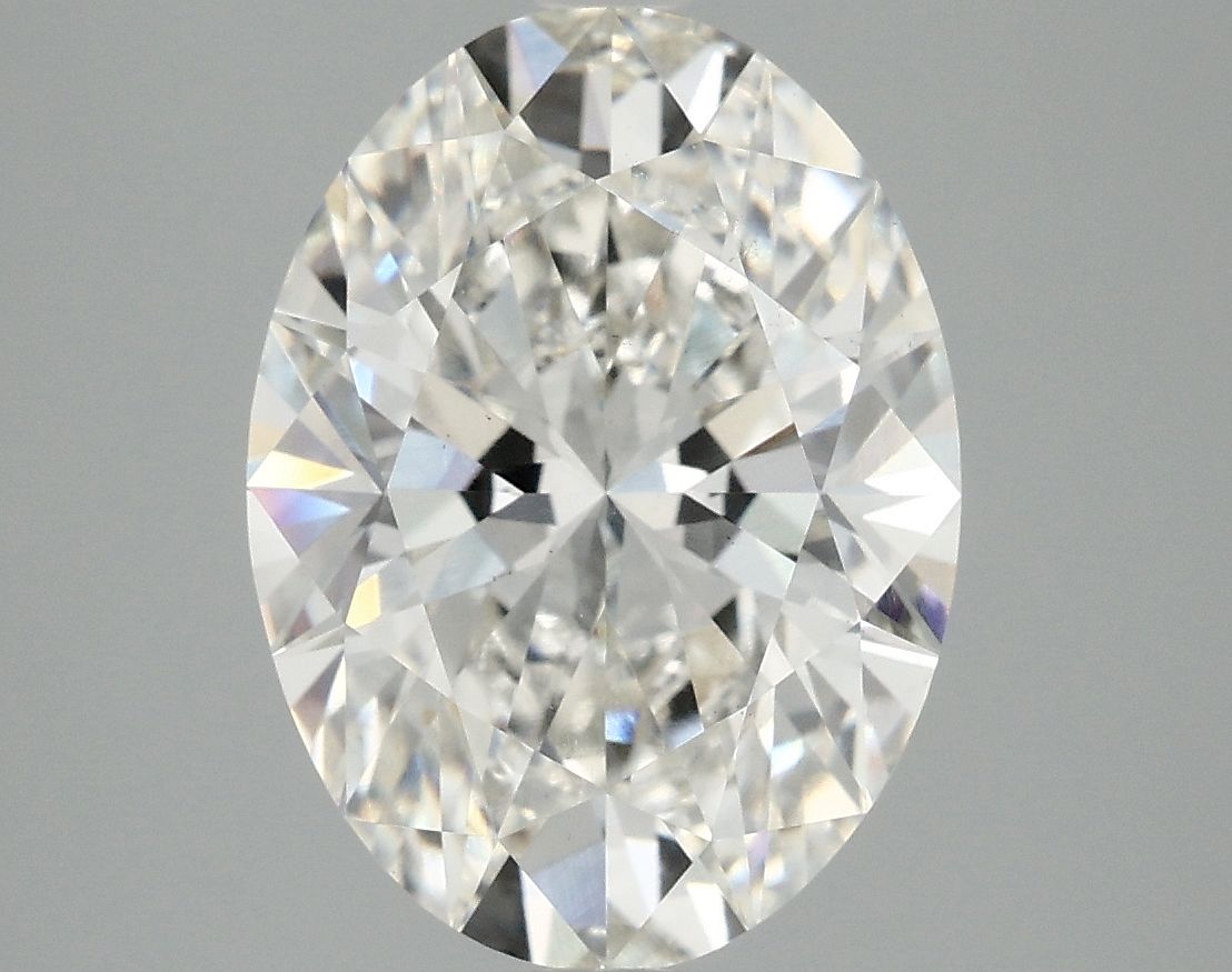 4.07 ct. oval Lab Grown Diamond front image